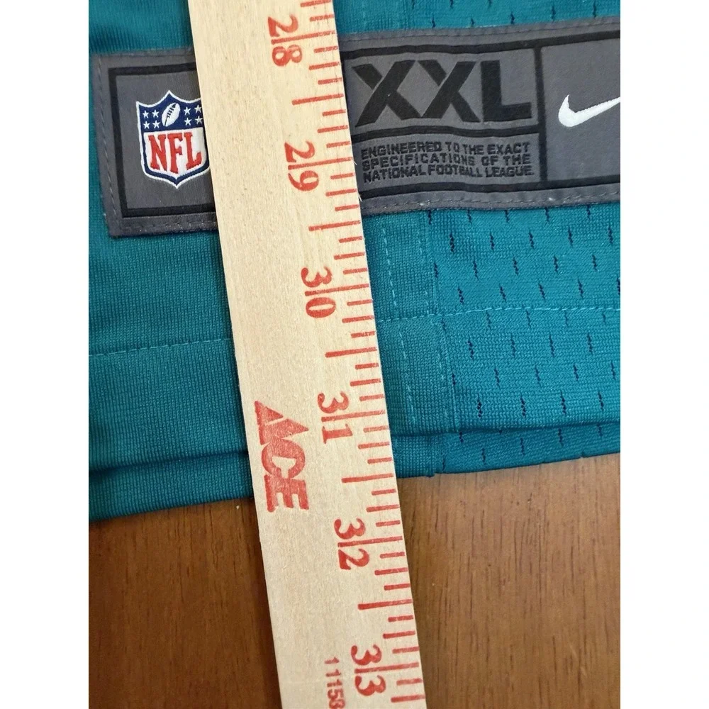 Nike Miami Dolphins Ryan Tannehill #17 NFL On Field Jersey Men XXL Aqua